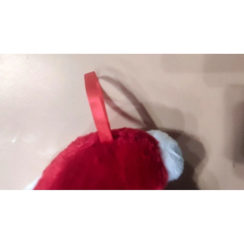 Stuff‎ A Stocking Christmas Puppet Wit Front Pocket White & Red Puppy 15
